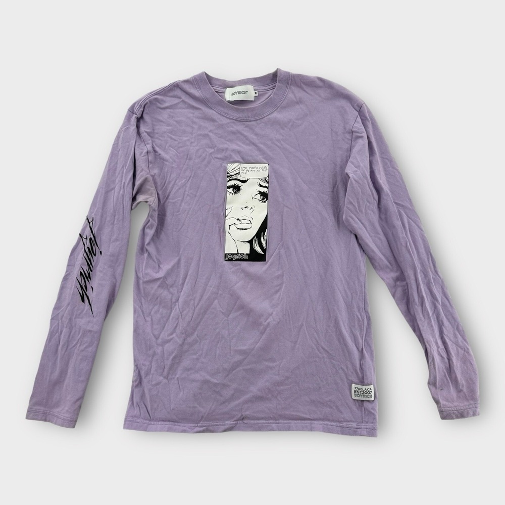 Joyrich‎ T Shirt Mens Medium Long Sleeve Tee The Pressures Of Being At The Top